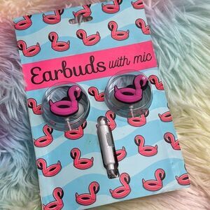 Flamingo Gabba  goods earbuds with mic
